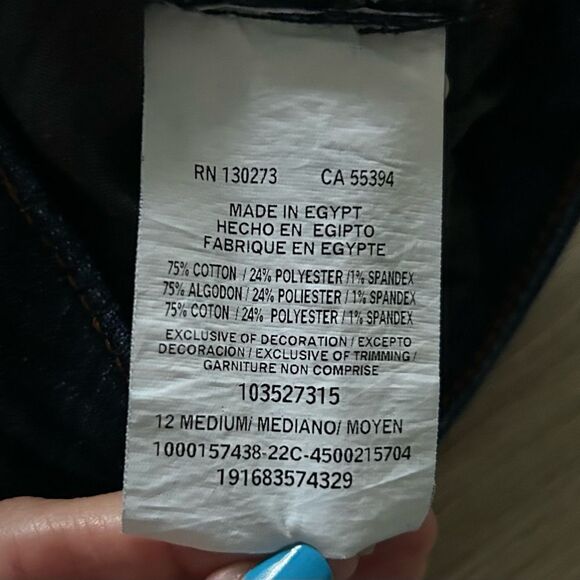 NWOT … LEE “Size: 12” Slim Fit Mid Rise Jeans - Picture 8 of 8